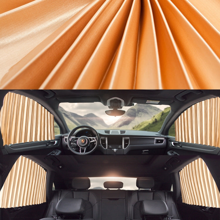 4 in 1 Car Auto Sunshade Curtains Windshield Cover Set