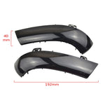 2pcs For Volkswagen Golf 5 MK5 2003-2008 Car Dynamic LED Turn Signal Light Rearview Mirror Flasher Water Blinker, For Volkswagen Golf 5 MK5 2003-2008