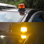 School Bus Engineering Vehicle Safety Warning Light Rear-end Collision Yellow Signal Lamp