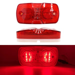 2pcs MK-106 Truck 12LEDs Side Marker Light, MK-106 (Red Light), MK-106 (Yellow Light)