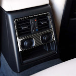 Carbon Fiber Car Rear Air Vent Decorative Sticker for BMW E90 / E92 2005-2012, Rear Air Vent with Hole, Rear Air Vent