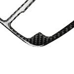 Car Carbon Fiber Gear Shift Panel Decorative Sticker for Audi A6 S6 C7 A7 S7 4G8 2012-2018, Left and Right Drive Universal, Gear Shift