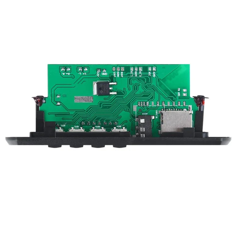 Carte décodeur audio MP3 12 V pour voiture, radio FM, carte TF, USB, AUX, avec Bluetooth/télécommande, 23