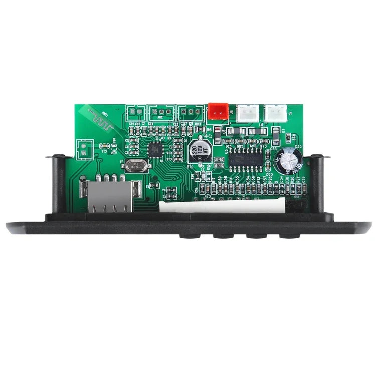 Carte décodeur audio MP3 12 V pour voiture, radio FM, carte TF, USB, AUX, avec Bluetooth/télécommande, 23