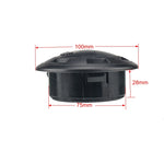 Universal AC Air Outlet Vent with Grid or RV Bus Boat Yacht Auto Air Conditioner Vent Replacement Parts Car Accessories, Size: 100 x 75mm, Size: 100 x 75mm (with Grid)