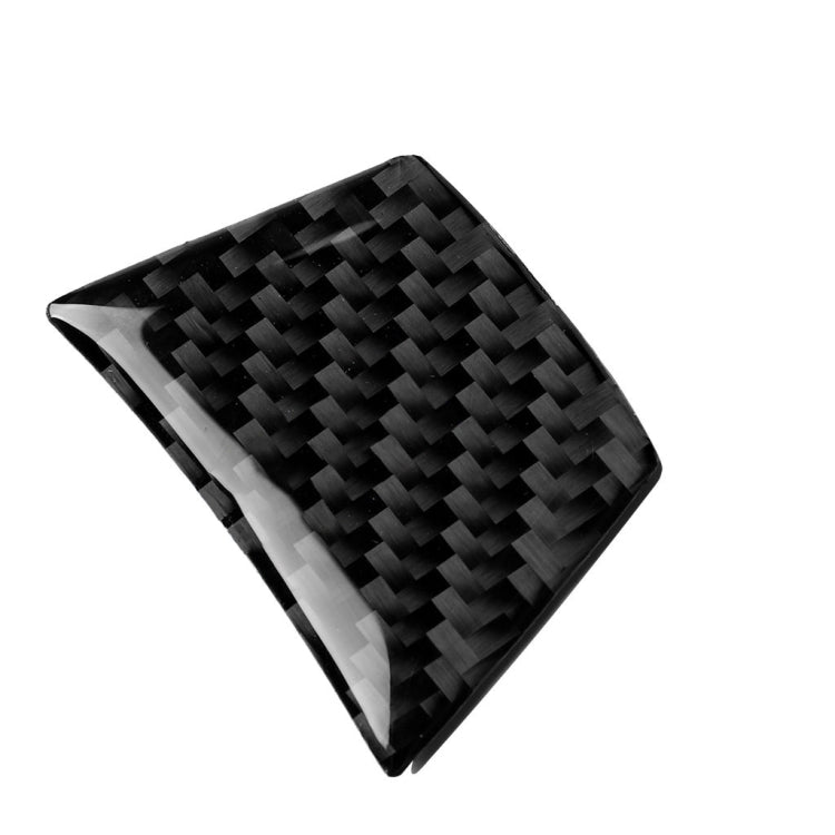 Car Carbon Fiber Solid Color Steering Wheel Decorative Sticker for BMW E70 X5 / E71 X6 2008-2013, Left and Right Drive Universal, Steering Wheel