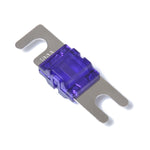 Lot de 5 fusibles AFS Mini ANL 100 A pour autoradio, plaqués nickel.