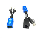 2 PCS Anpwoo UPOE02 Spliceable 2 in 1 POE (Power + Ethernet) Passive Twisted Transceiver, UPOE02