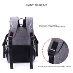 Multi-functional Waterproof Nylon Shoulder Backpack Padded Shockproof Camera Case Bag for Nikon Canon DSLR Cameras