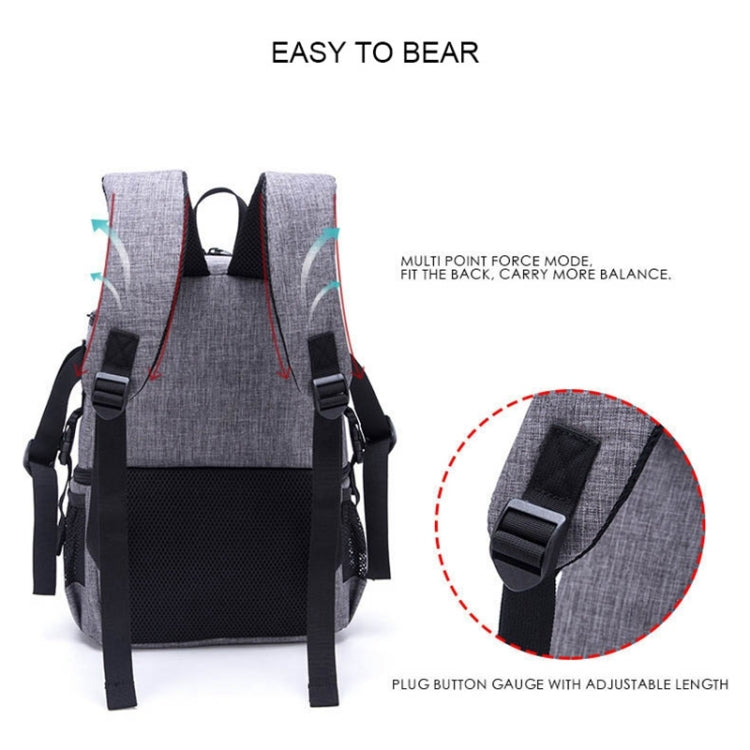 Multi-functional Waterproof Nylon Shoulder Backpack Padded Shockproof Camera Case Bag for Nikon Canon DSLR Cameras