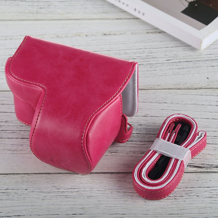 Full Body Camera PU Leather Case Bag with Strap for Sony A6000 / A6300 / Nex 6, For Sony A6000, For A6000