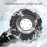 Extended Suction Cup Jaws Flex Clamp Mount with Cold Shoe Phone Clamp, Extended Suction Cup Mount with Cold Shoe Phone Clamp