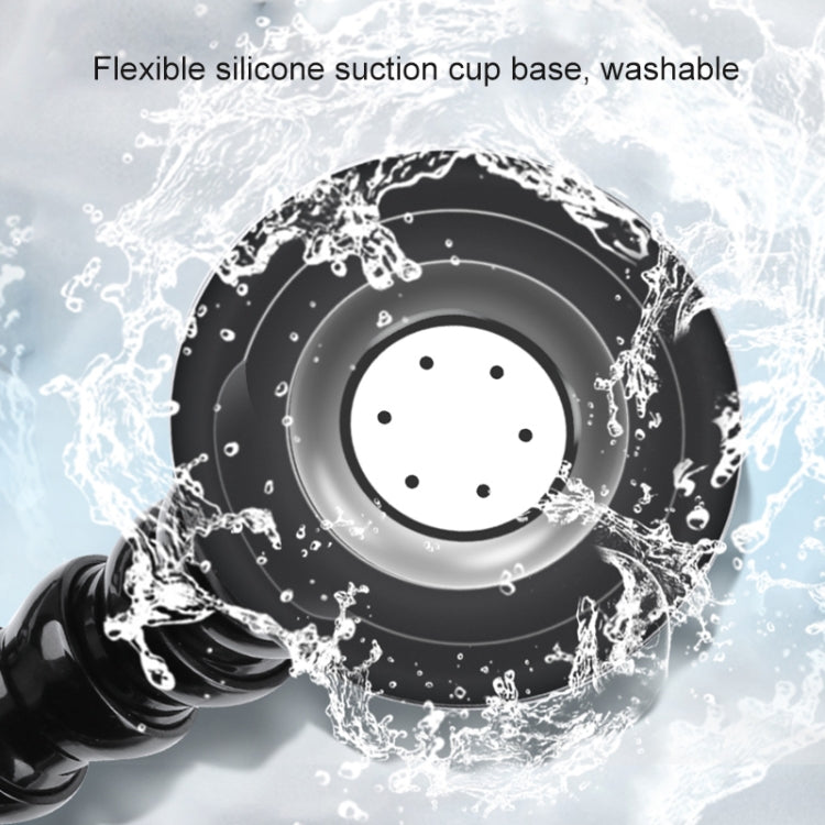 Extended Suction Cup Jaws Flex Clamp Mount with Cold Shoe Phone Clamp, Extended Suction Cup Mount with Cold Shoe Phone Clamp