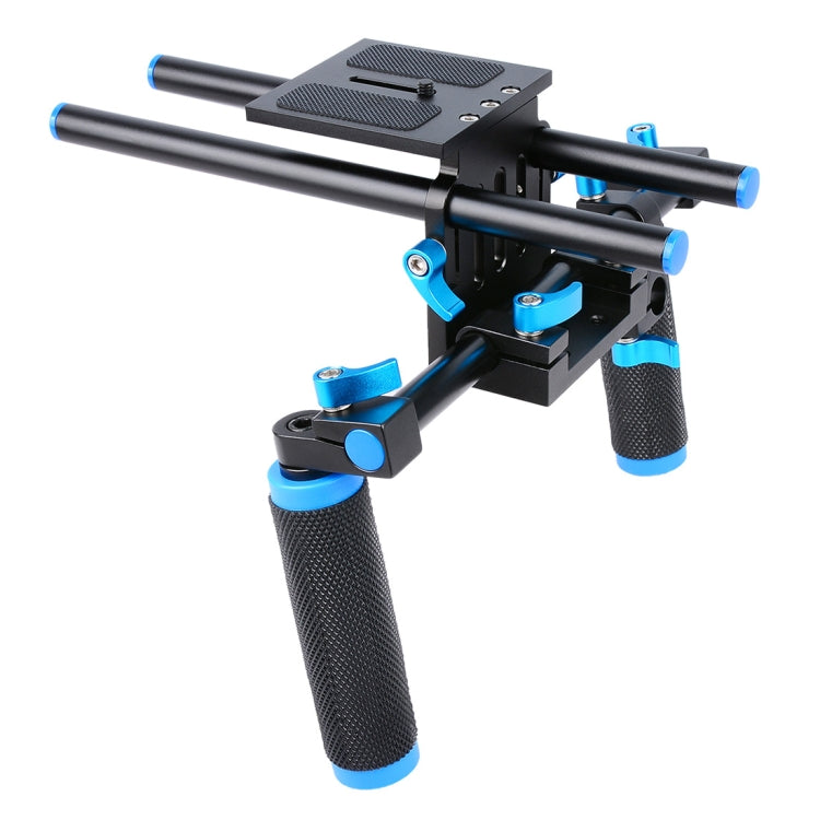 YELANGU YLG0102A-A01 Dual Handle Shoulder Mount Support Kit DSLR Rig, YLG0102A-A01