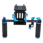 YELANGU YLG0102A-A01 Dual Handle Shoulder Mount Support Kit DSLR Rig, YLG0102A-A01