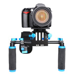 YELANGU YLG0102A-A01 Dual Handle Shoulder Mount Support Kit DSLR Rig, YLG0102A-A01