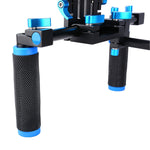 YELANGU YLG0102A-A01 Dual Handle Shoulder Mount Support Kit DSLR Rig, YLG0102A-A01