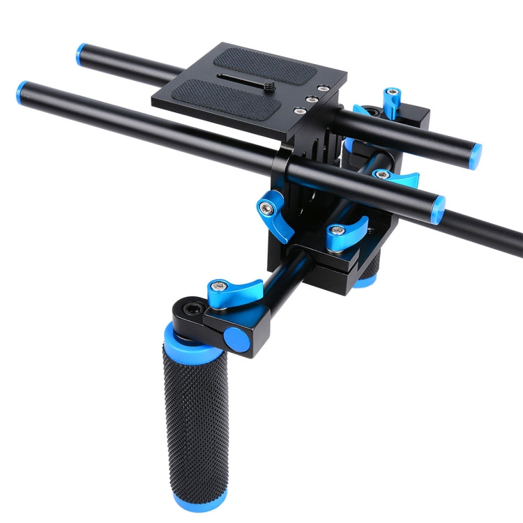 YELANGU YLG0102A-A01 Dual Handle Shoulder Mount Support Kit DSLR Rig, YLG0102A-A01