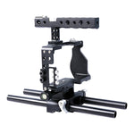 YELANGU YLG0905A Camera Video Cage Handle Stabilizer for Sony A6000/A6300/A6400/A6500