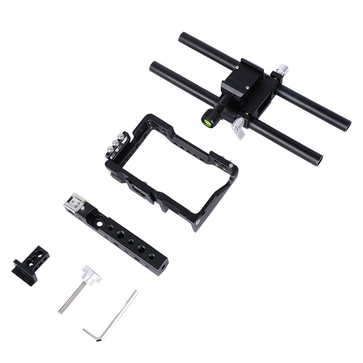 YELANGU YLG0905A Camera Video Cage Handle Stabilizer for Sony A6000/A6300/A6400/A6500