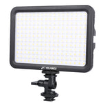 YELANGU YLG0504B 204 LEDs 1000LM 3300-5600K No Polar Dimmable Studio Light Video & Photo Light for Canon, Nikon, DSLR Cameras, 204 LEDs