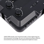 YELANGU YLG0504B 204 LEDs 1000LM 3300-5600K No Polar Dimmable Studio Light Video & Photo Light for Canon, Nikon, DSLR Cameras, 204 LEDs