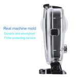 40m Waterproof Housing Protective Case  for GoPro Fusion, with Buckle Basic Mount & Screw & Wrench, For GoPro Fusion