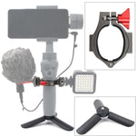 Mini Tripod Mount + Flashlight Extension Bracket  for DJI OSMO Mobile 2, Tripod+Bracket For DJI OSMO Mobile 2