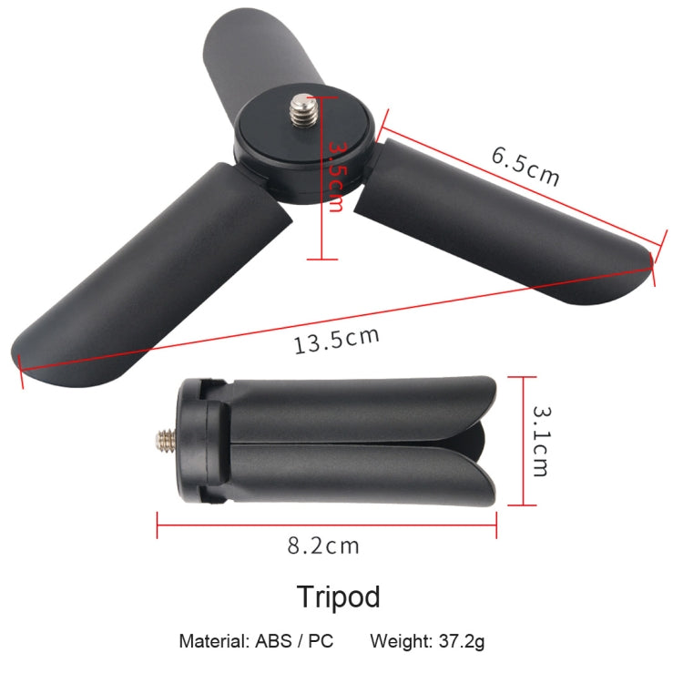 Mini Tripod Mount + Flashlight Extension Bracket  for DJI OSMO Mobile 2, Tripod+Bracket For DJI OSMO Mobile 2