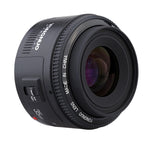 YONGNUO YN35MM F2N 1:2 AF/MF Wide-Angle Fixed/Prime Auto Focus Lens for Nikon DSLR Cameras, YN35MM F2N