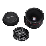 YONGNUO YN50MM F1.8C II F1.8 Auto Focus Lens for Canon EF Mount New Lens, YN50MM F1.8C II