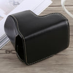 Full Body Camera PU Leather Case Bag with Strap for Sony A5100, For Sony A5100