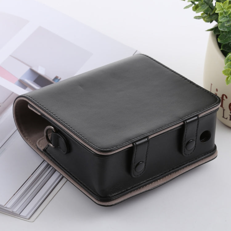 Retro Style Full Body Camera PU Leather Case Bag with Strap for FUJIFILM instax SQUARE SQ6, For FUJI SQ6