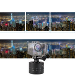 360 Degree Auto Rotation 60 Minutes Time Lapse Stabilizer Tripod Head Adapter for GoPro, 60 Minutes