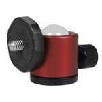 Mini 360 Degree Rotation Panoramic Metal Ball Head for DSLR & Digital Cameras, Red, Black, Blue