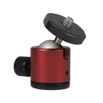 Mini 360 Degree Rotation Panoramic Metal Ball Head for DSLR & Digital Cameras, Red, Black, Blue