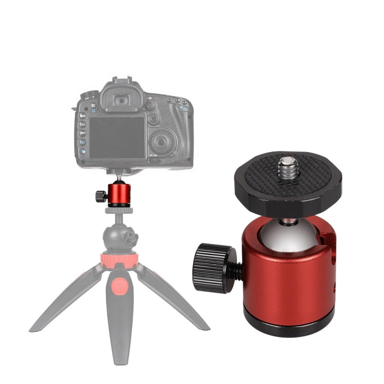 Mini 360 Degree Rotation Panoramic Metal Ball Head for DSLR & Digital Cameras, Red, Black, Blue
