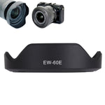 EW-60E Lens Hood Shade for Canon EF-M 11-22mm f/4-5.6 IS STM Lens, EW-60E