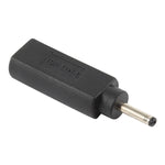 محول موصل USB-C / Type-C أنثى إلى قابس ذكر 3.0 × 1.0 مم، 3.0 × 1.0 مم