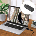محول موصل USB-C / Type-C أنثى إلى قابس ذكر 3.0 × 1.0 مم، 3.0 × 1.0 مم