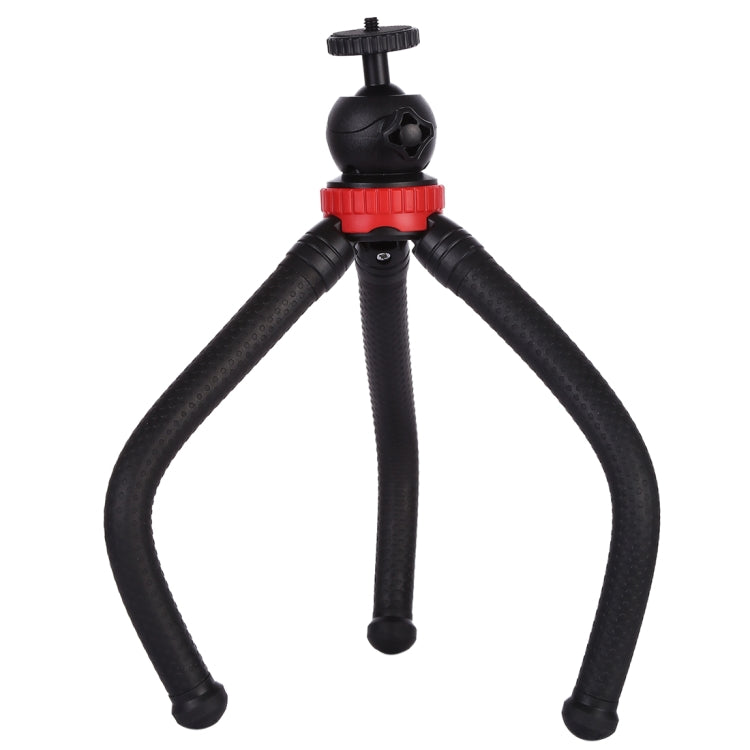 MZ305 Mini Octopus Flexible Tripod Holder with Ball Head for SLR Cameras, GoPro HERO10 Black / HERO9 Black / HERO8 Black /7 /6 /5 /5 Session /4 Session /4 /3+ /3 /2 /1, DJI Osmo Action, Xiaoyi and Other Action Cameras, Cellphone, Size:30cmx5cm, MZ305