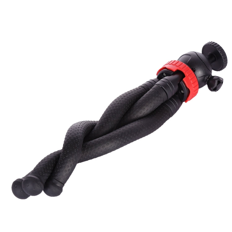 MZ305 Mini Octopus Flexible Tripod Holder with Ball Head for SLR Cameras, GoPro HERO10 Black / HERO9 Black / HERO8 Black /7 /6 /5 /5 Session /4 Session /4 /3+ /3 /2 /1, DJI Osmo Action, Xiaoyi and Other Action Cameras, Cellphone, Size:30cmx5cm, MZ305