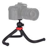 MZ305 Mini Octopus Flexible Tripod Holder with Ball Head for SLR Cameras, GoPro HERO10 Black / HERO9 Black / HERO8 Black /7 /6 /5 /5 Session /4 Session /4 /3+ /3 /2 /1, DJI Osmo Action, Xiaoyi and Other Action Cameras, Cellphone, Size:30cmx5cm, MZ305