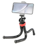 MZ305 Mini Octopus Flexible Tripod Holder with Ball Head for SLR Cameras, GoPro HERO10 Black / HERO9 Black / HERO8 Black /7 /6 /5 /5 Session /4 Session /4 /3+ /3 /2 /1, DJI Osmo Action, Xiaoyi and Other Action Cameras, Cellphone, Size:30cmx5cm, MZ305