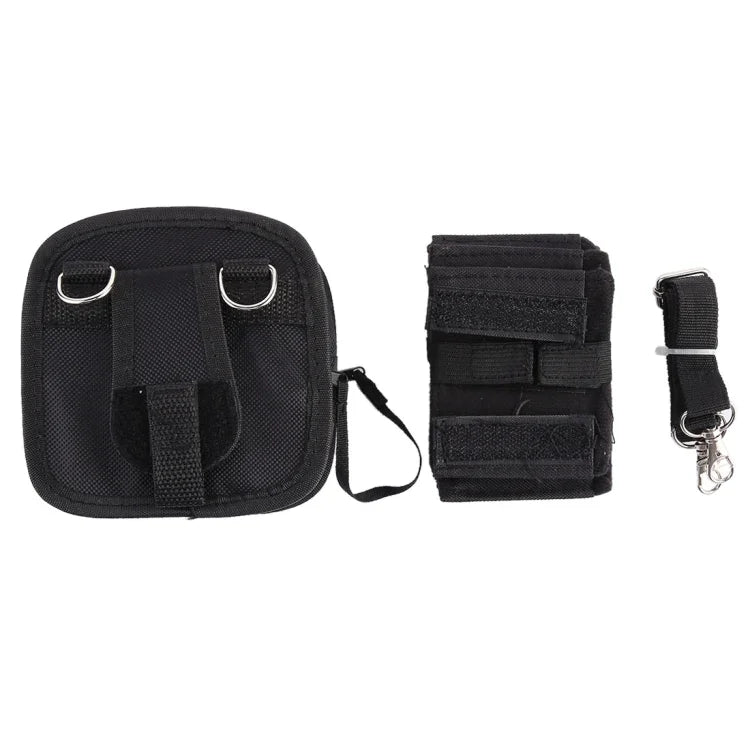 9PCS Nylon Filter Bag with Strap, Size:14×12×6cm