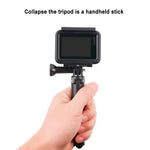 GP456 Tripod Bracket for GoPro, Insta360, DJI and Other Action Cameras and 4-6.8 inch Phones, GP456