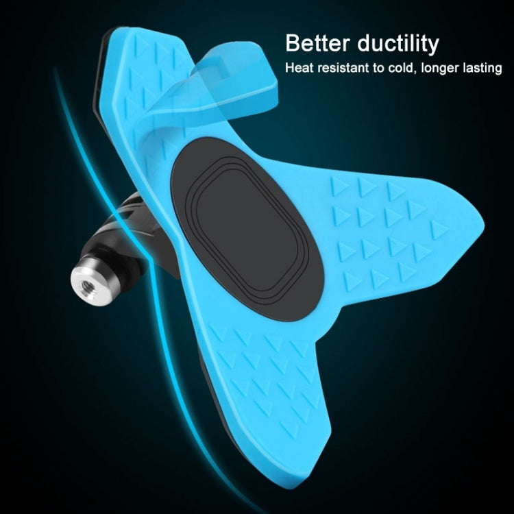 Helmet Belt Mount + Waterproof Housing Protective Case for GoPro HERO7 Black /6 /5, Helmet Belt Mount +Waterproof Case