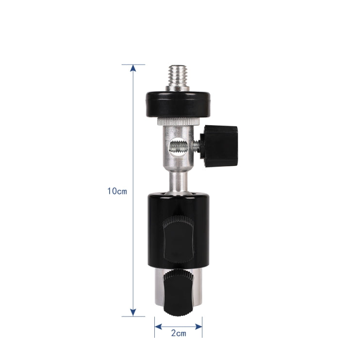 D Type Multifunctional Flash Light Stand Umbrella Bracket, Max Load: 2kg, D Type