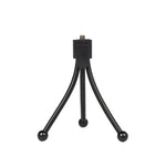Mini Metal Desktop Tripod Mount with UNC1/4 screw interface, Max Load: 0.6kg, Mini Metal Desktop