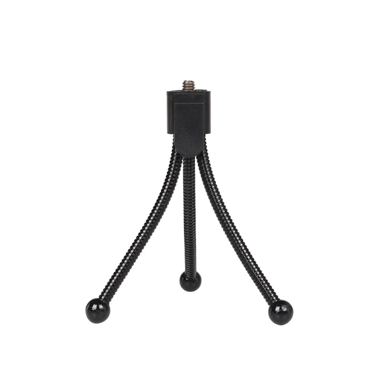 Mini Metal Desktop Tripod Mount with UNC1/4 screw interface, Max Load: 0.6kg, Mini Metal Desktop
